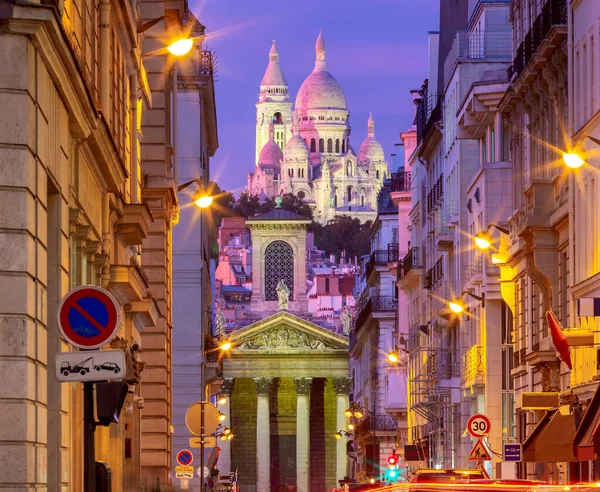 Paris. Basilica Sacre Coeur. — Stock Photo, Image