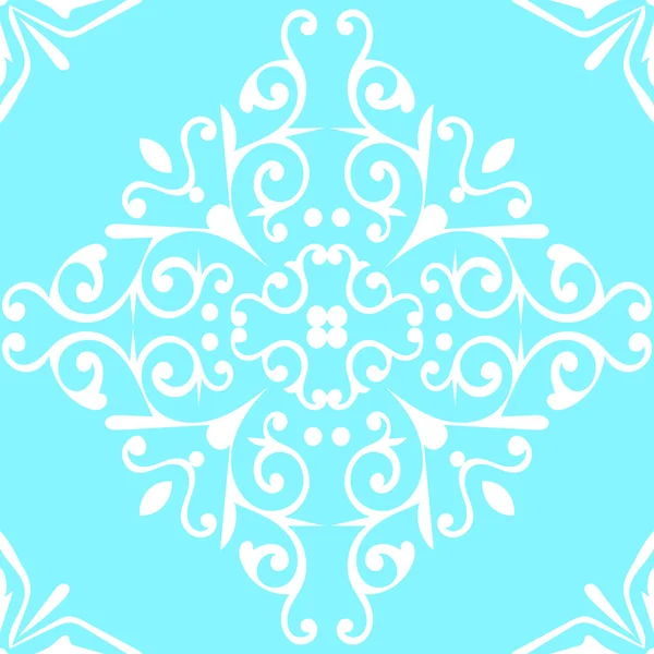 Gorgeous seamless pattern from Moroccan tiles, ornaments. — ストックベクタ