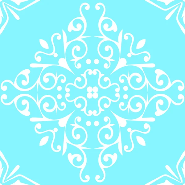 Gorgeous seamless pattern from Moroccan tiles, ornaments. — Stock Vector