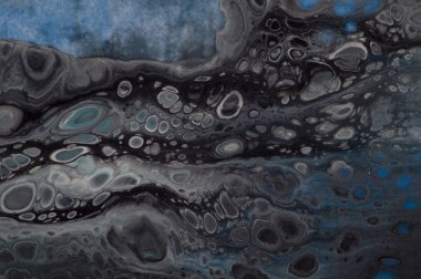 Mermer deniz arka plan. Sıvı akrilik mermer desen