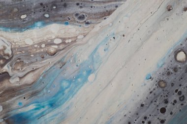 Mermer deniz arka plan. Sıvı akrilik mermer desen