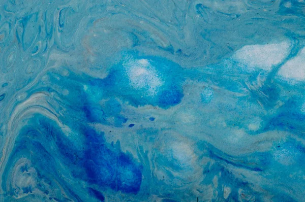 Fondo abstracto marino de mármol. Patrón de mármol acrílico líquido —  Fotos de Stock