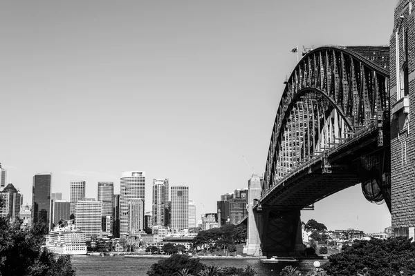 Iconische Sydney Harbour bridge — Stockfoto