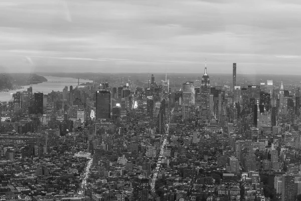纽约从世界之巅 — 图库照片