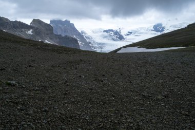 Skaftafellsjokull glacie İzlanda'nın en etkileyici biri
