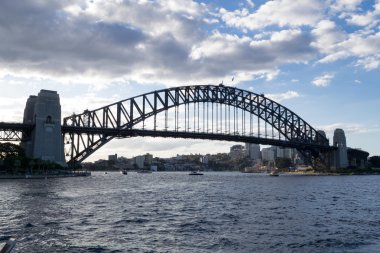 İkonik Sydney Harbour bridge