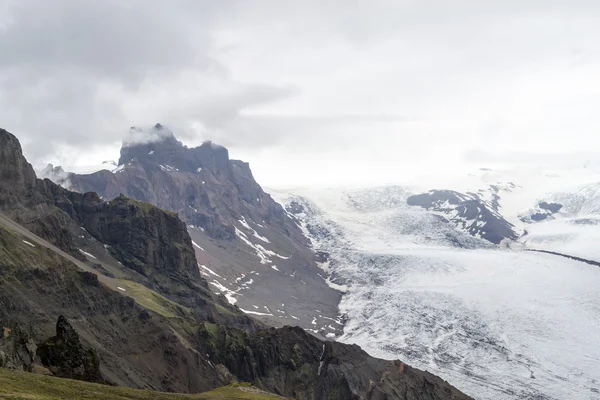 Skaftafellsjokull glacie uno dei più imprevedibili d'Islanda — Foto Stock