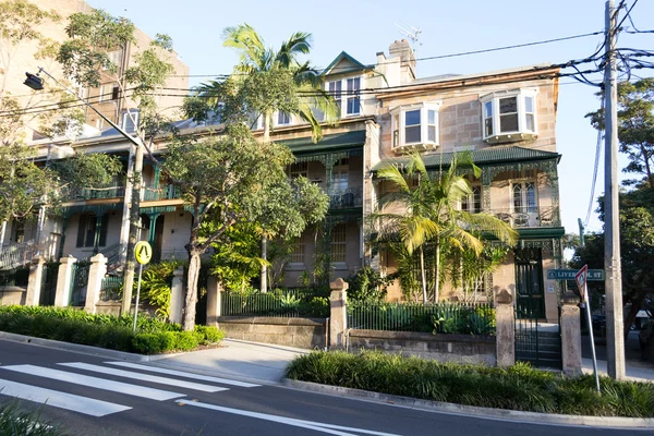 Victoriaanse huse in Sydney — Stockfoto