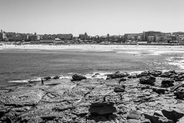 Híres Bondai beach-Sydney-ben — Stock Fotó