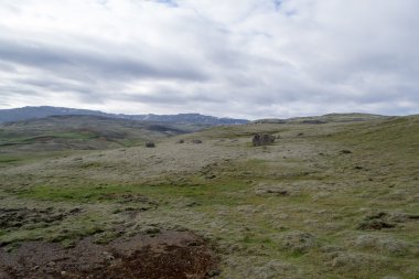 Tipik Iclandic manzara