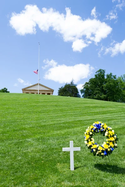 RFK grave in DC — Stock Photo, Image