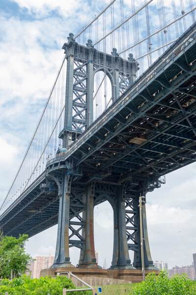 Manhattan Bridge, one of the most emblematic bridge in NYC