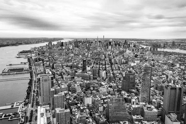 Ciudad de Nueva York desde la cima del mundo — Foto de Stock