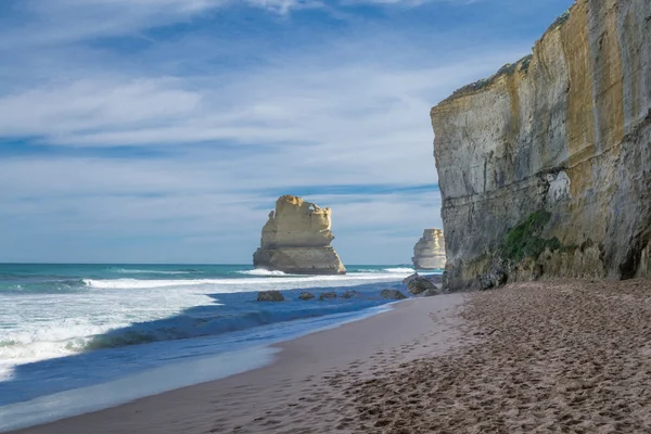 Stranden ner Gibsons steg i Great Ocean Road (Australien) — Stockfoto