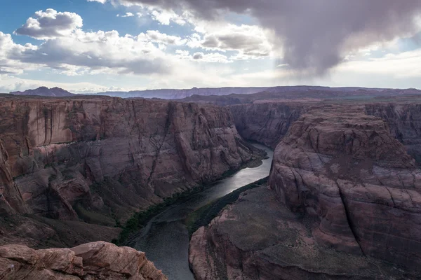 Podkova ohybu řeky colorado — Stock fotografie