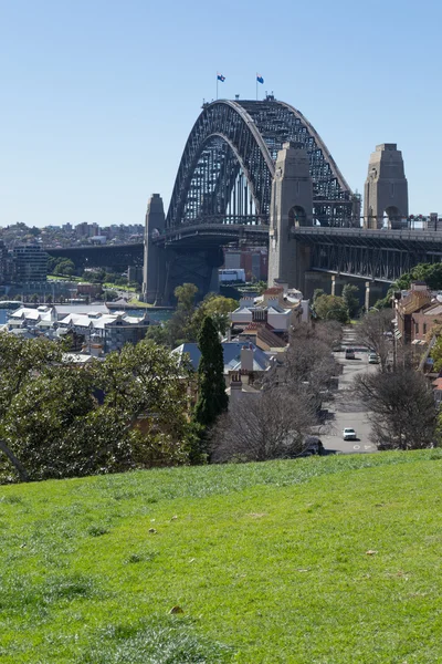 Puente del puerto de Sydney desde la colina del observatorio —  Fotos de Stock