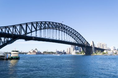 İkonik Sydney Harbour bridge