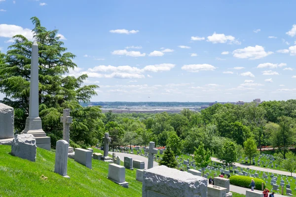 Pentagono dal cimitero di Arlington — Foto Stock