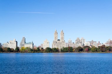 İkonik sayısı Central Park Reservoi tarafından Upper West Side