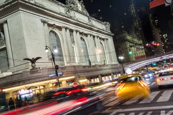 Grand Central Terminal fasada od Park Avenue — Zdjęcie stockowe