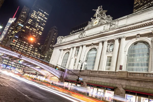 Grand Central Terminal facade from Park Avenue — Stock Photo, Image