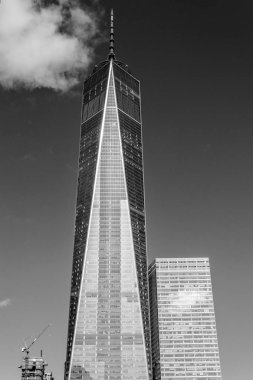 Bir Dünya Ticaret Merkezi NYC finansal bölge