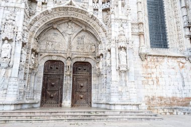 Güney portalı-Jeronimos Manastırı (Belem, Portekiz)