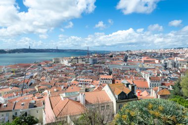Lizbon, Castelo de Sao Jorge 'den (Portekiz)