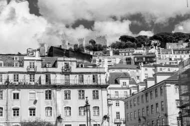 Castelo de Sao Jorge Lizbon Praca dos Restauradores gelen