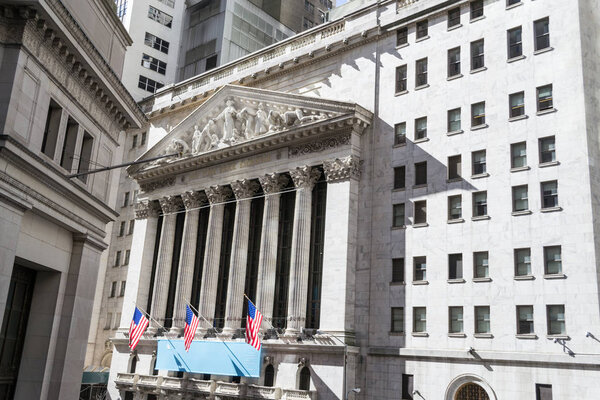 Здание Нью-Йоркской фондовой биржи
