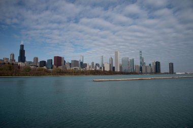 Chicago şehir merkezi, Amerika 'nın en kalabalık üçüncü şehri..