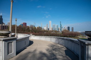 Chicago şehir merkezi, Amerika 'nın en kalabalık üçüncü şehri..