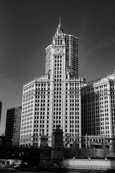 Wrigley Byggnad Byggd 1924 Ligger Michigan Avenue Chicago — Stockfoto
