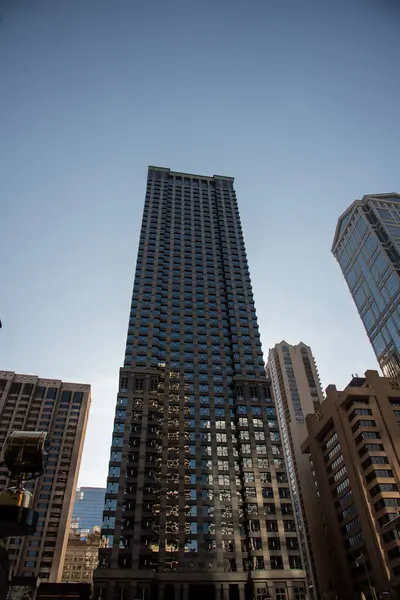 Chicago, IL, ABD - 9 Kasım 2019 - Chicago gökdelenleri ile ünlüdür.