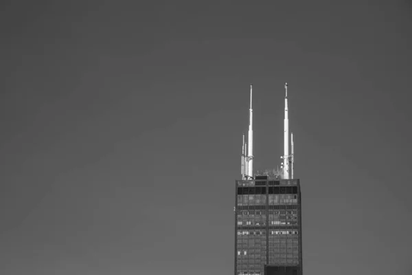 Chicago Usa 2019 November Willis Tower Chicago Legikonikusabb Felhőkarcolója Usa — Stock Fotó