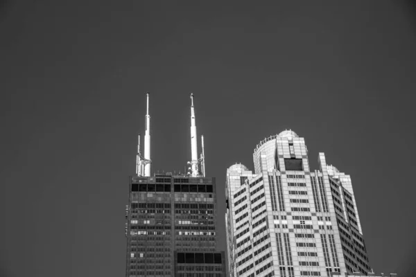 Chicago Usa 2019 November Willis Tower Chicago Legikonikusabb Felhőkarcolója Usa — Stock Fotó