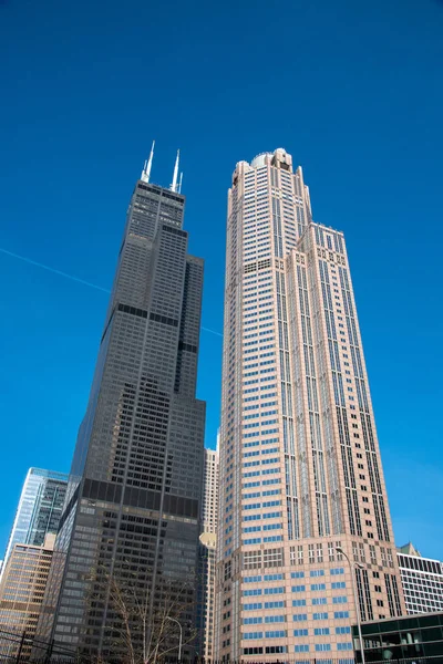 Chicago Usa November 2019 Willis Tower Den Mest Ikoniska Skyskrapan — Stockfoto