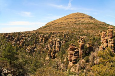 Uğursuzluk oluşumları Chiricahua Ulusal Anıtı, Arizona 