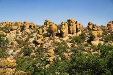 Uğursuzluk oluşumları Chiricahua Ulusal Anıtı, Arizona 