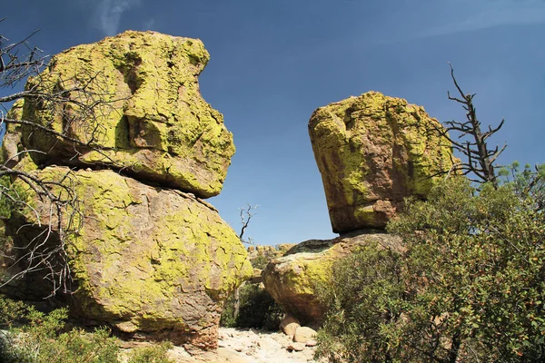 Hoodoo formacje w Chiricahua National Monument, Arizona — Zdjęcie stockowe