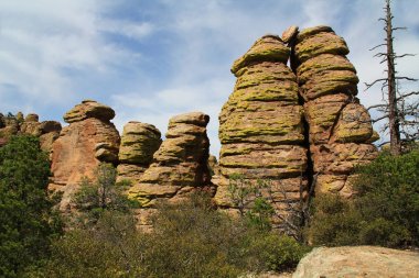 Uğursuzluk oluşumları Chiricahua Ulusal Anıtı, Arizona 