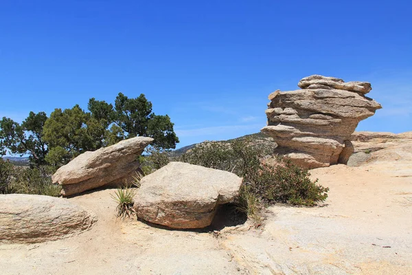 Wietrzny Vista punkt na Mt. Lemmon — Zdjęcie stockowe