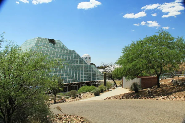 Outside the Biosphere 2 in Tucson Arizona — Stock Photo, Image