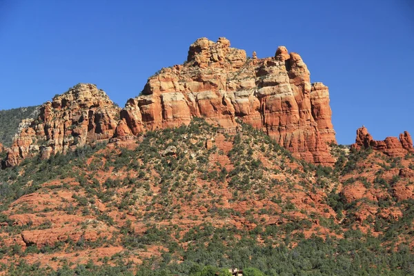 Červené skalní útvar v Arizoně Sedona — Stock fotografie