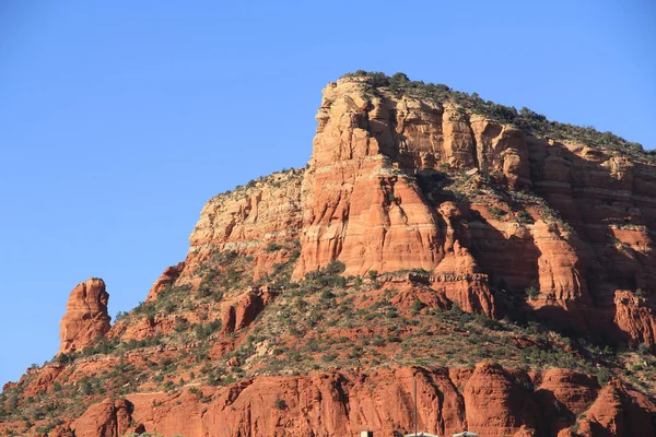 Červené skalní útvar v Arizoně Sedona — Stock fotografie