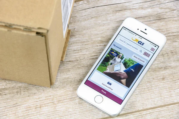 GLS app iphone üzerinde
