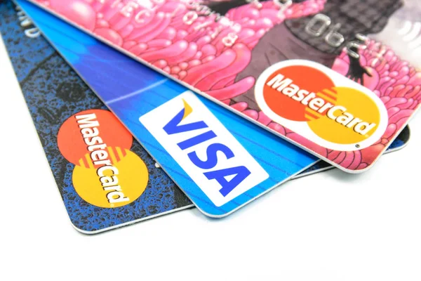 Opciones de tarjetas de crédito — Foto de Stock