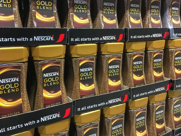 Nescafe Gold Blend káva — Stock fotografie
