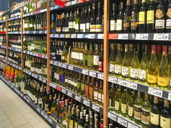 Verschillende soorten wijn — Stockfoto