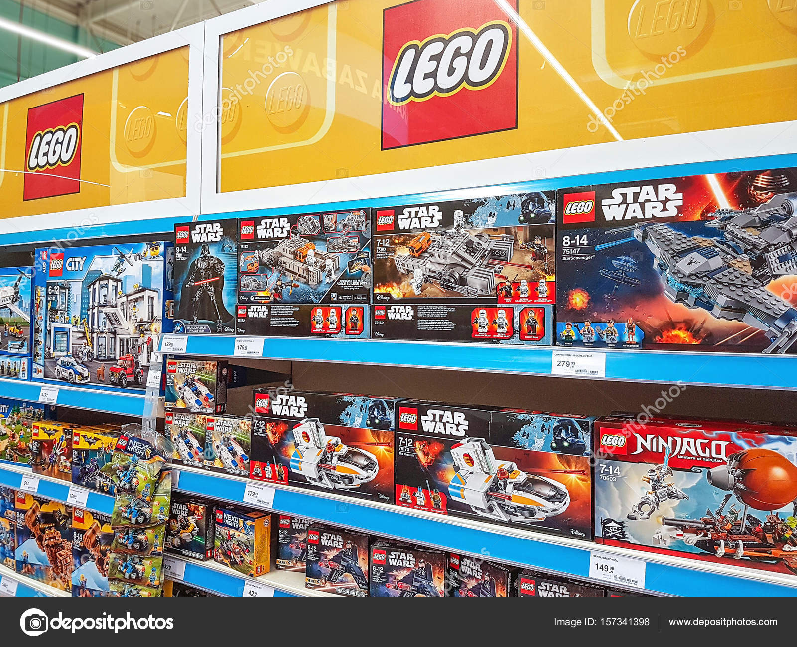 Lego on supermarket shelves Stock Editorial Photo wdnet 157341398